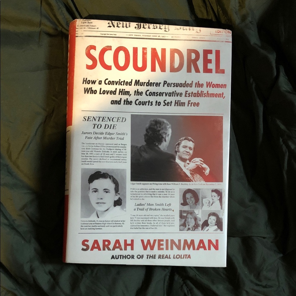 Scoundrel by Sarah Weinman Hardcover Book